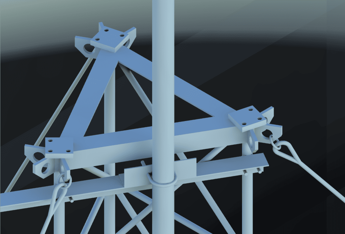 Tower apex